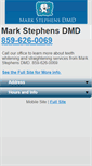 Mobile Screenshot of markstephensdmd.com